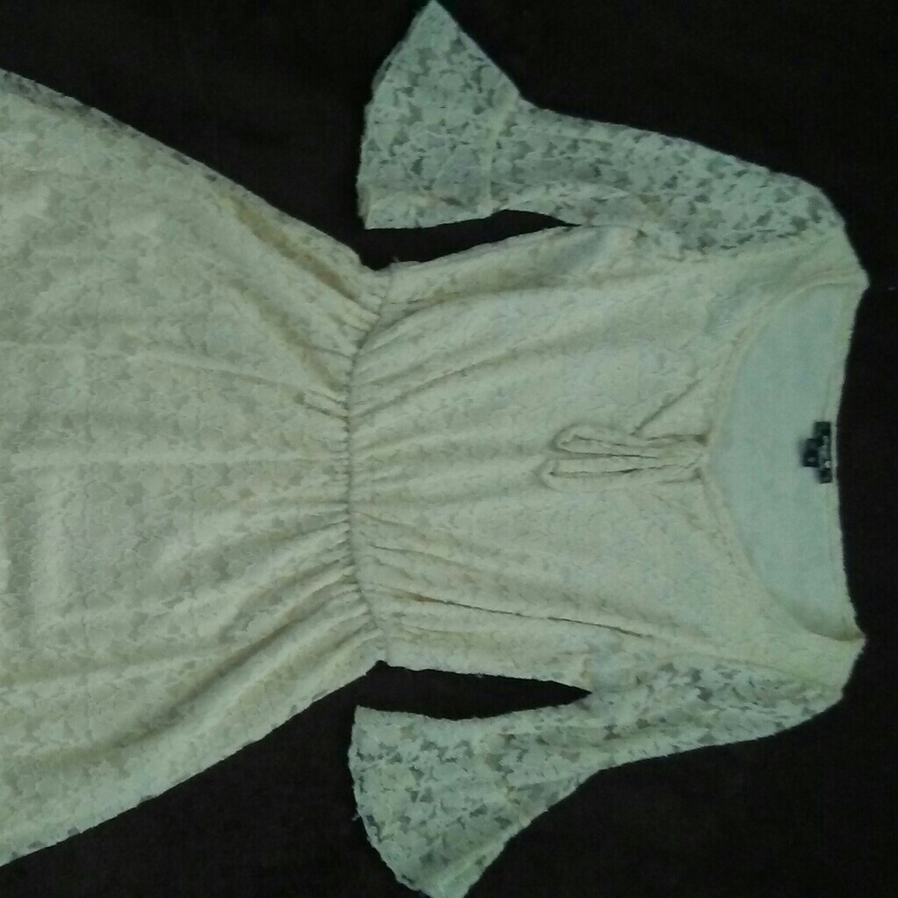 Off White Lace Dress